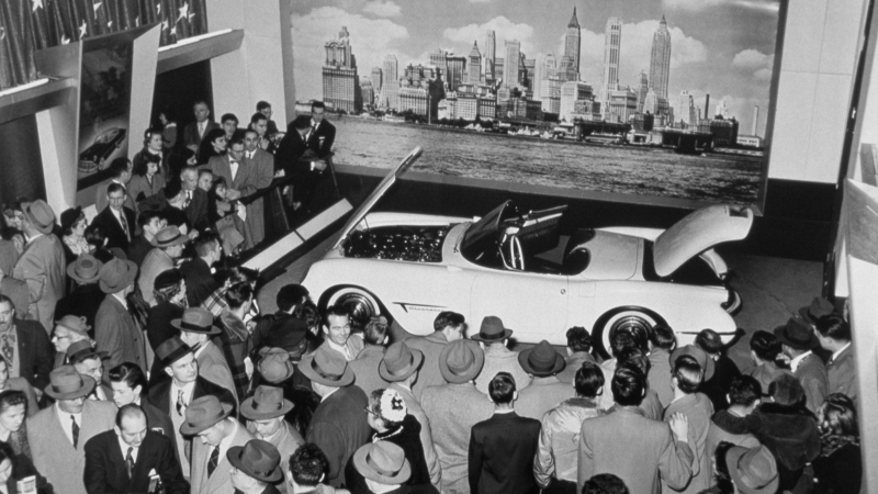 Illustration for article titled Celebrate The Corvette's 60th Birthday With These Historic Photos